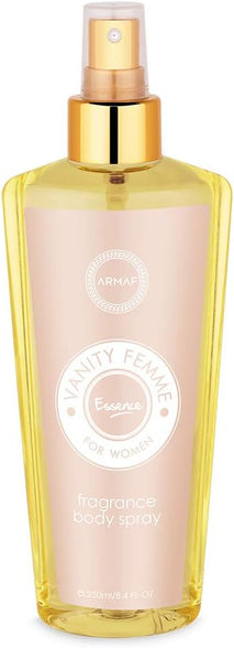 Armaf Vanity Femme Essence For Women, 4 Piece Gift Set, Eau De Parfum - 100ml + Body Lotion - 100ml + Fragrance Body Spray - 250ml + Perfumed Body Spray - 50ml, For Her