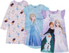 Disney girls Frozen Minnie Princess 3 Pack Nightgown Nightgown (pack of 8)