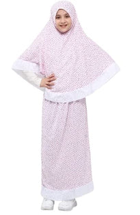 Prayer dress for girls Prayer clothes for girls, two-piece prayer dress for girls, Islamic girls prayer clothes  4-5years