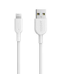 Anker Powerline Ii LightningCable (3Ft), Probably The World'S Most Durable Cable, Mfi Certified For Iphone 11/11 Pro/11 Pro Max/XS/XS Max/Xr/X/8/8 Plus/7/7 Plus/6/6 Plus (White)