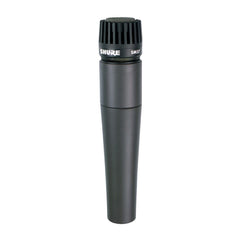 Shure SM57, Dynamic Instrument Microphone, Cardioid, Studio Ready, For Live Instrument Performance & Professional Audio Recording, Black