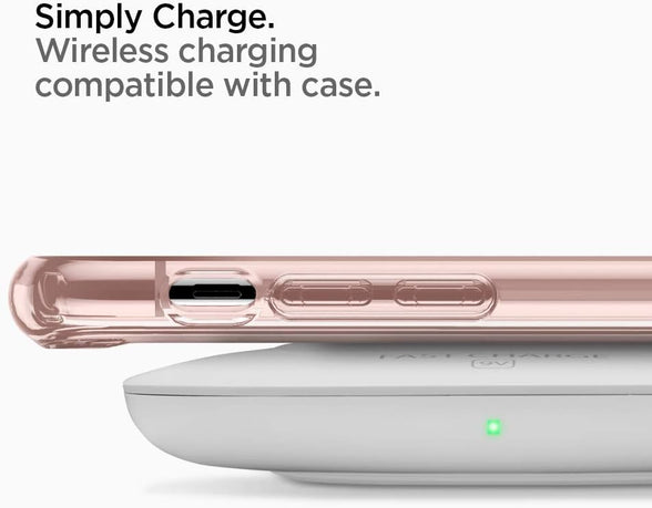 Spigen iPhone X 2017 Case Ultra Hybrid Rose Crystal 057CS22128