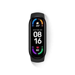 Xiaomi Mi Smart Band 6 Sports Smart Bracelet Amoled Display Black, Ob02527, Bhr4951Gl