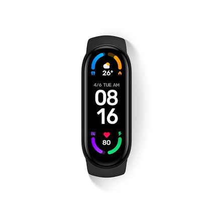 Xiaomi Mi Smart Band 6 Sports Smart Bracelet Amoled Display Black, Ob02527, Bhr4951Gl