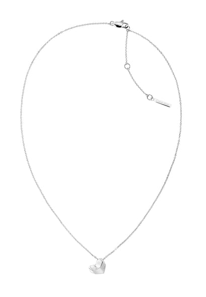 CALVIN KLEIN FACETED HEART, WOMEN's PENDENT NECKLACE