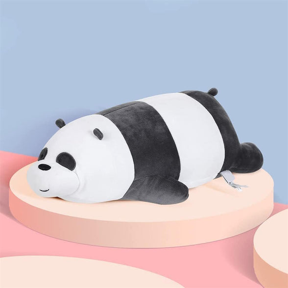 SYOSI Lying Panda Plush Toys SYOSI Stuffed Animals Doll Soft Large Plush Toys for Kids Children Birthday Gift Cute Nap Sofa Pillow, 1 Pcs