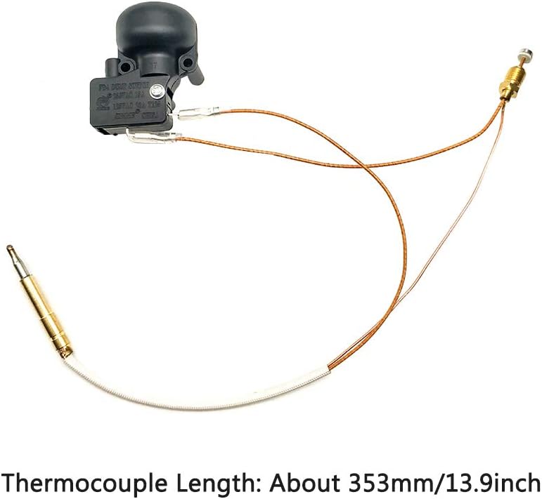 Patio Gas Heater Repair Replacement Parts, Patio Heater Thermocouple Replacement, Anti Tilt Switch Fits Patio And Room Propane Heater Garden Outdoor Heater Accessories, 13.9 Inch
