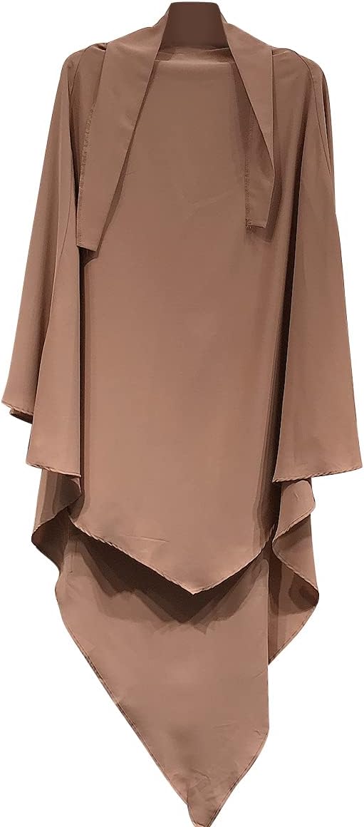 IBTOM CASTLE Women Muslim Abaya Hijab Dubai Middle Head Scarf Long Khimar Ramadan Eid Prayer Hijab Wrap Burkas Islam Niqab