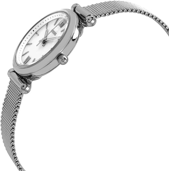 Fossil Womens Quartz Watch, Analog Display and Stainless Steel Strap ES4432