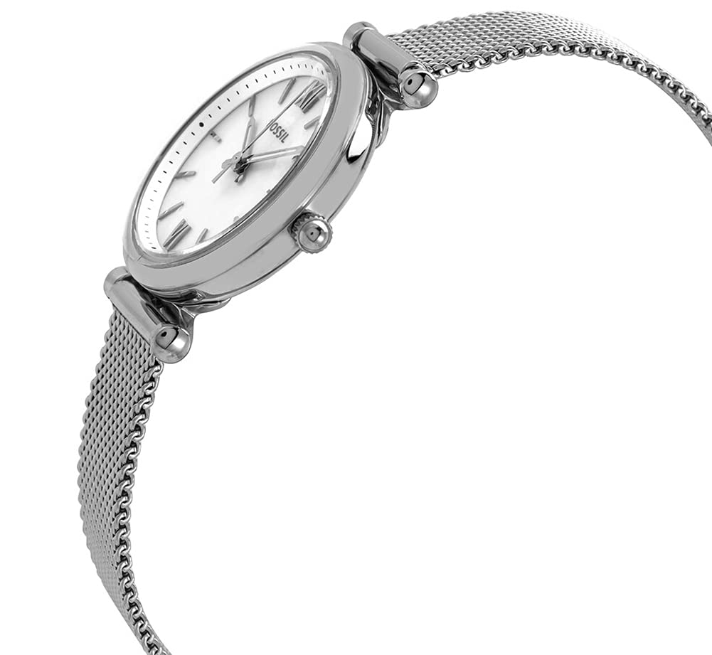 Fossil Womens Quartz Watch, Analog Display and Stainless Steel Strap ES4432