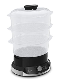 Tefal VC204865 VC204865-Black, Food Steamer, ultracompact, 800 W, Black