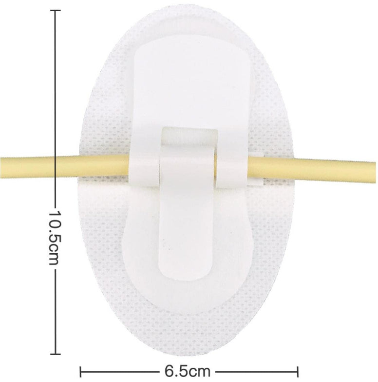 Catheter stabilization Device Catheter Urinary Leg Bag Legband Holder,Adhesive Catheter Hook and Loop Fixing Device Catheter Sleeves Urine Leg Bag Holder Individually Packaged (5PCS)