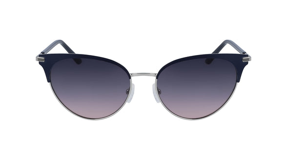 Calvin Klein Women's Sunglasses Cateye, Ck American Essentials - Satin Navy