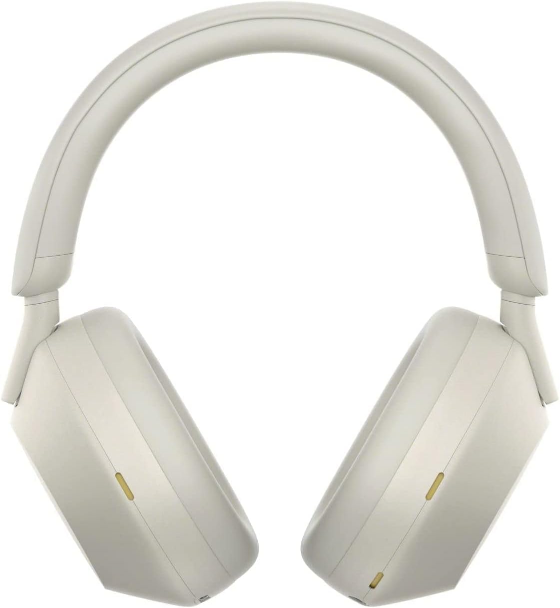 Sony WH 1000XM5 Noise Cancelling Wireless Headphones 30 hours battery life Over ear style Optimised for Alexa and the Google Assistant with built in mic for phone calls Silver, One Size