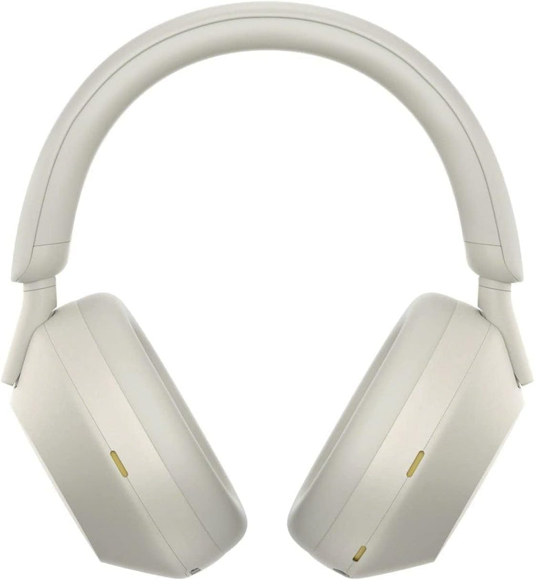 Sony WH 1000XM5 Noise Cancelling Wireless Headphones 30 hours battery life Over ear style Optimised for Alexa and the Google Assistant with built in mic for phone calls Silver, One Size