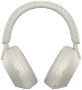 Sony WH 1000XM5 Noise Cancelling Wireless Headphones 30 hours battery life Over ear style Optimised for Alexa and the Google Assistant with built in mic for phone calls Silver, One Size