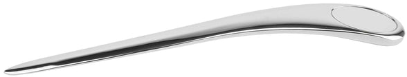 Vintage 6” Easyglide Letter Envelope Opener in Polished Silver Curve Finish