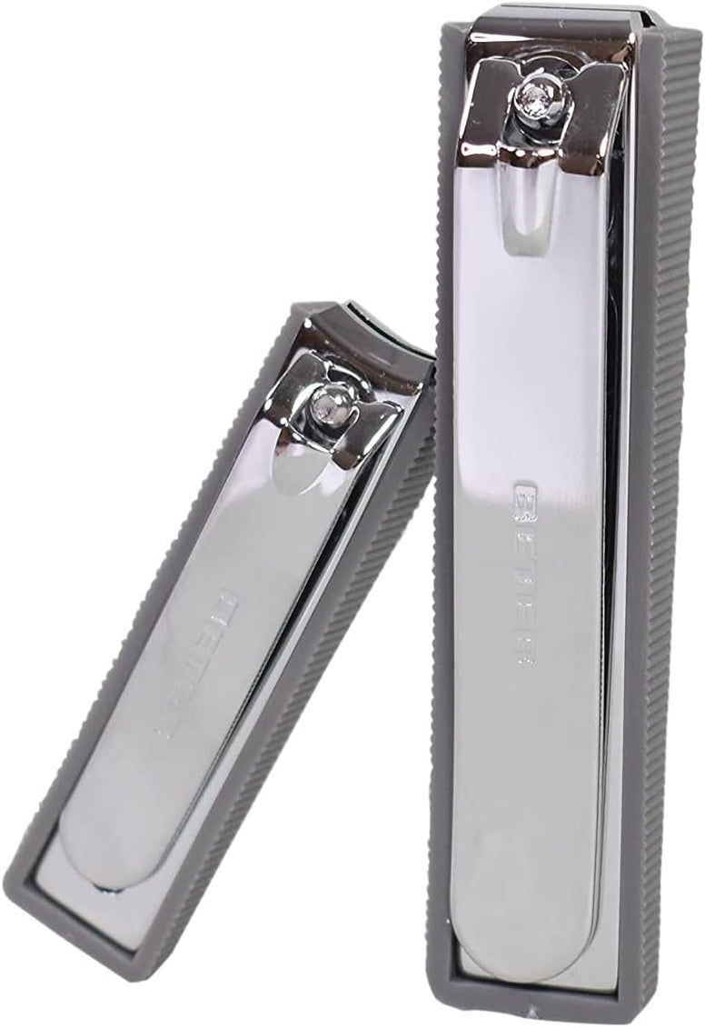 Beter Pack Of 2 Nail Clippers For Manicure and Pedicure With Reservoir