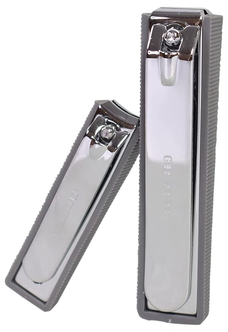 Beter Pack Of 2 Nail Clippers For Manicure and Pedicure With Reservoir