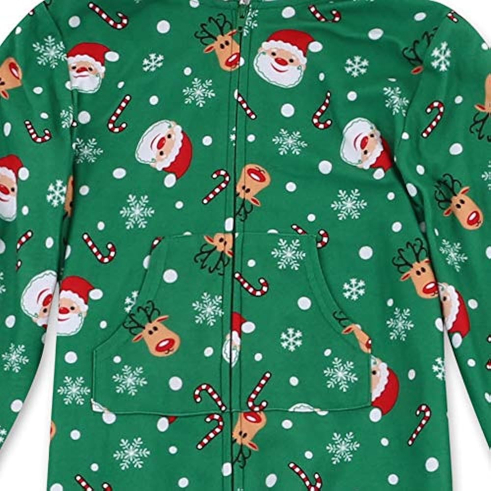 Toddler Girl Red Christmas Blanket Sleeper Onesie Pajamas 2T