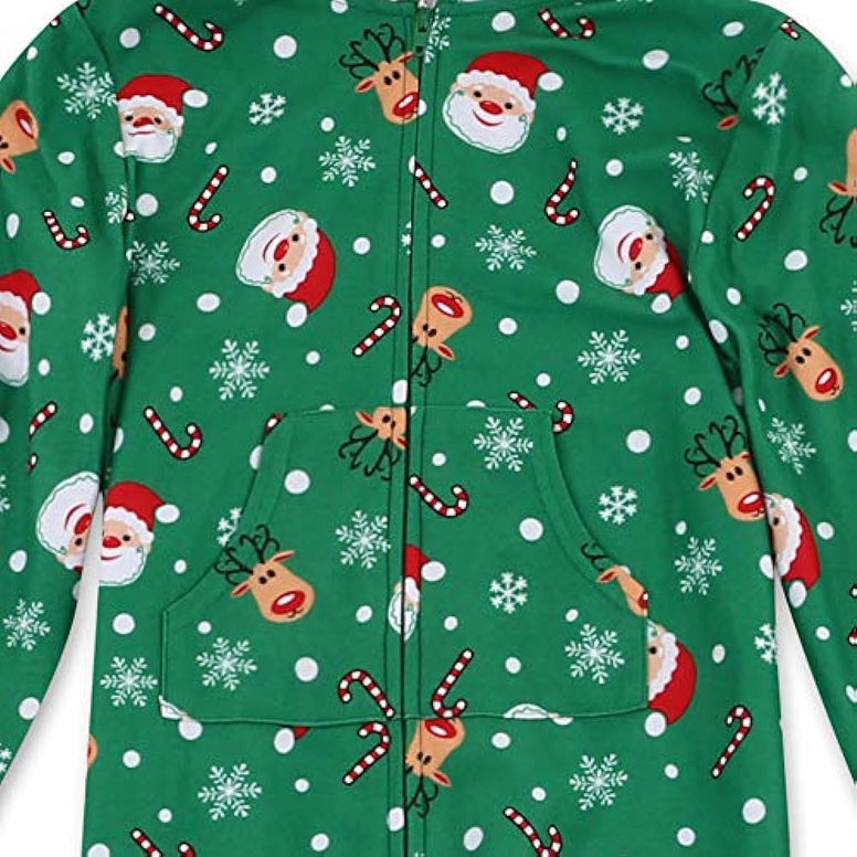 Toddler Girl Red Christmas Blanket Sleeper Onesie Pajamas 2T