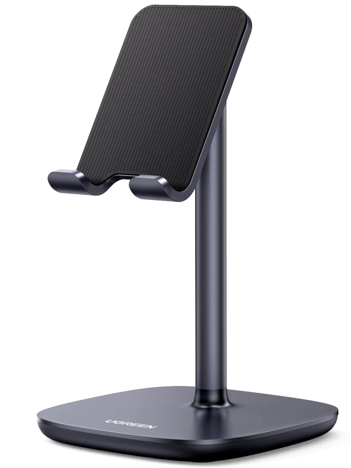 UGREEN Angle Adjustable Phone stand, Flexible Phone holder, Adjustable Mobile Stand Cell Phone Mount Compatible With iPhone Most Phones, iPhone 15 Pro/Pro Max, Samsung Galaxy, Tablet/iPad Black