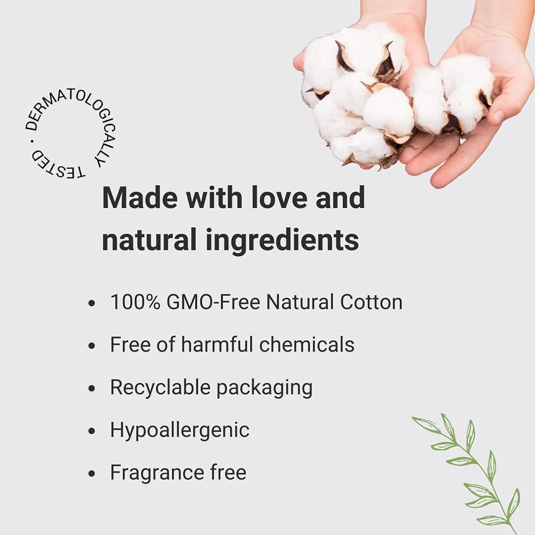 Naturalena Brands Veeda 100% Natural Cotton Applicator Free Super Tampons, Super Absorbent Comfort Digital Super Tampons, Chlorine Toxin and Pesticide Free, 32-Count, No Colour