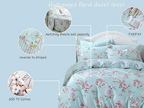 French Country Blossom Reversible Duvet Cover Set