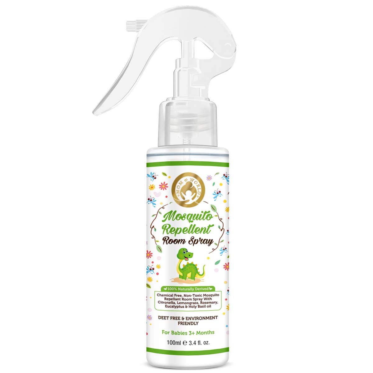 Mom & World Baby Mosquito Repellent Room Spray 100ml