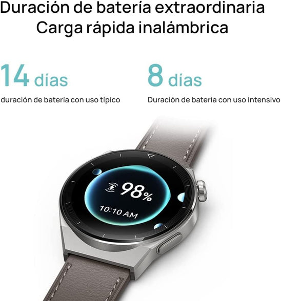 HUAWEI Watch GT3 Pro 46mm Active Fluororubber, Bluetooth