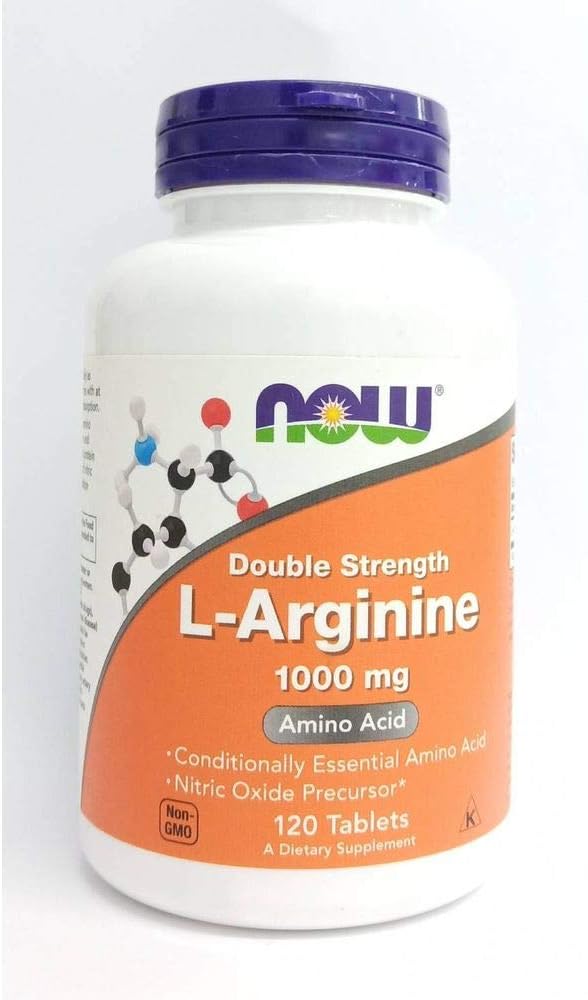 Now Foods L-Arginine 1000Mg - 120 Tabs