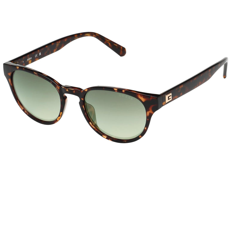 Guess Men Gu697052P Sunglasses, Color: Dark Havana/Gradient Green, Size: 51