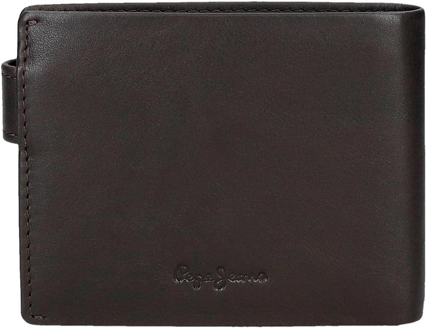 Pepe Jeans Chief Men's Travel Accessory, Black, One Size, Horizontal Portfolio, Black, One Size, horizontal portfolio