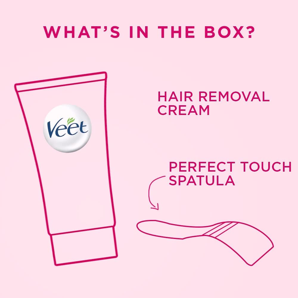 Veet Hair Removal Cream for Normal Skin - 100g (Pack of 2)