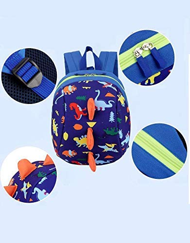 eWINNER Kid's Dinosaur School Backpack (Blue)