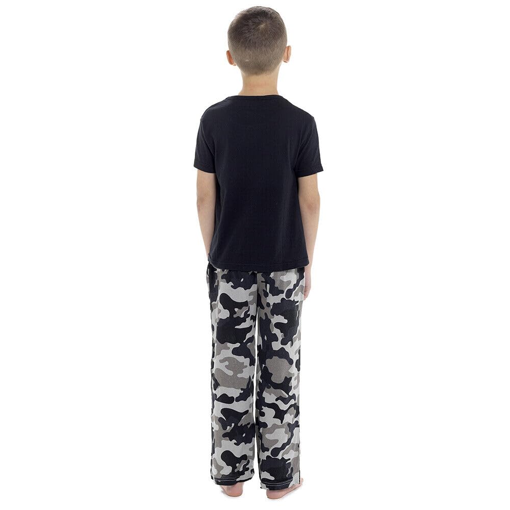 Ex UK Store Boy 2 Pack Pyjamas Camouflage Army Sleep Night Wear Pj Sets 7 to 13 Years Multipack