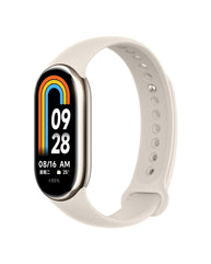 Xiaomi Smart Band 8 Champagne Gold | Adaptive Display Brightness & High Refresh Rate | Ultra Long Battery Life，Quick Charge | 200+ Colorful Watch Faces | All-day Health Monitoring w/FREE STRAP