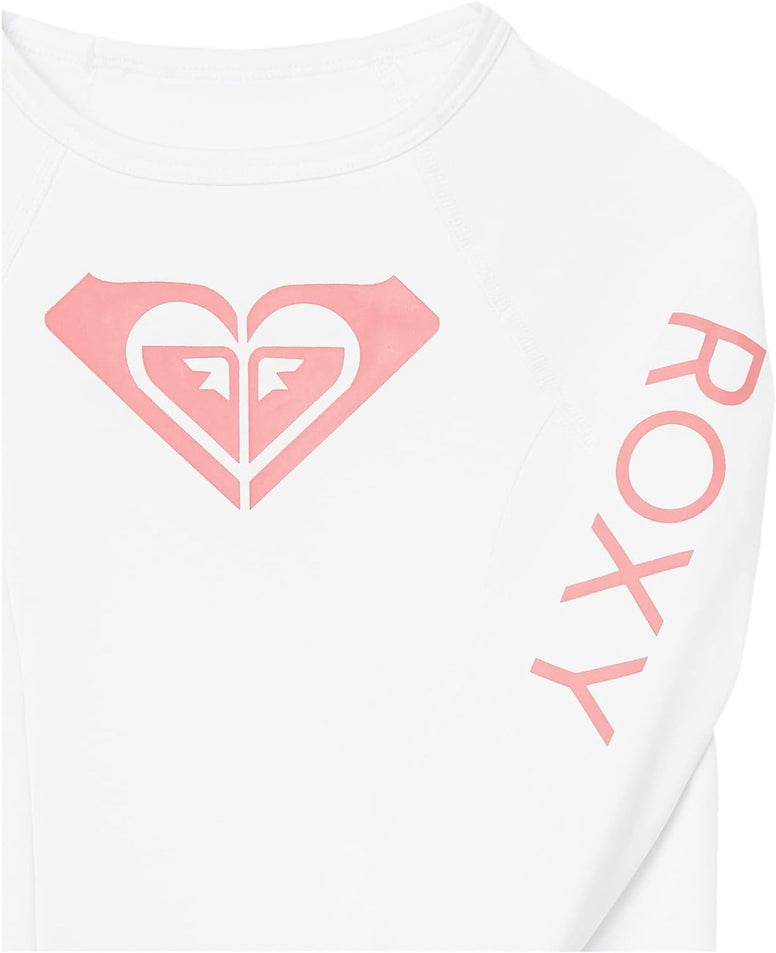 Roxy Girls Whole Hearted Long Sleeve Rashguard Set