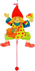 GOKI 53003 Jumping Jack Girl Toy, Multi-Colored