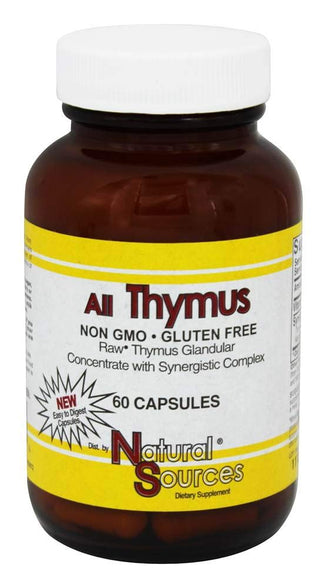 Natural Sources - All Thymus 60 Caplets 65611