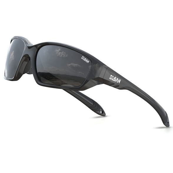 BLBAN Polarized Sports Sunglasses for Men Women Driving Fishing Cycling Running UV Protection