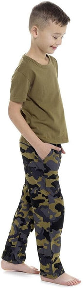 Ex UK Store Boy 2 Pack Pyjamas Camouflage Army Sleep Night Wear Pj Sets 7 to 13 Years Multipack