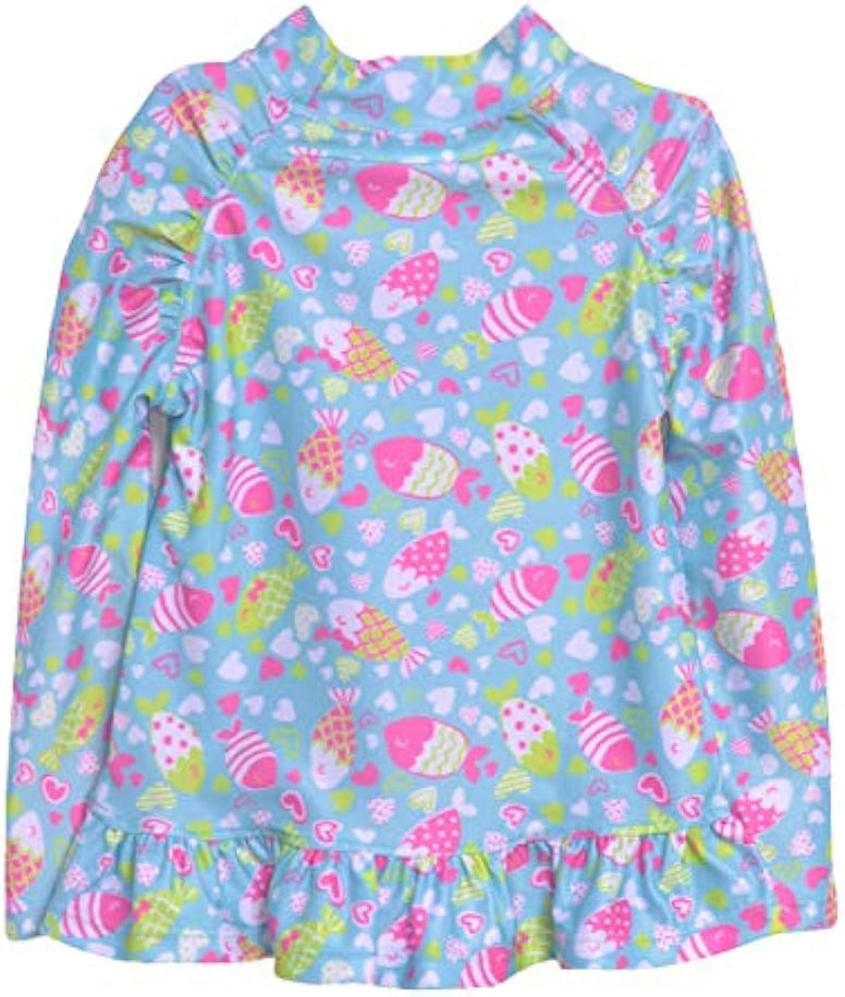 Flap Happy Girls' Rash Guard