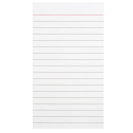 Vertically Ruled Index Cards, Daily Checklist (3 x 5 In, 300 Pack)