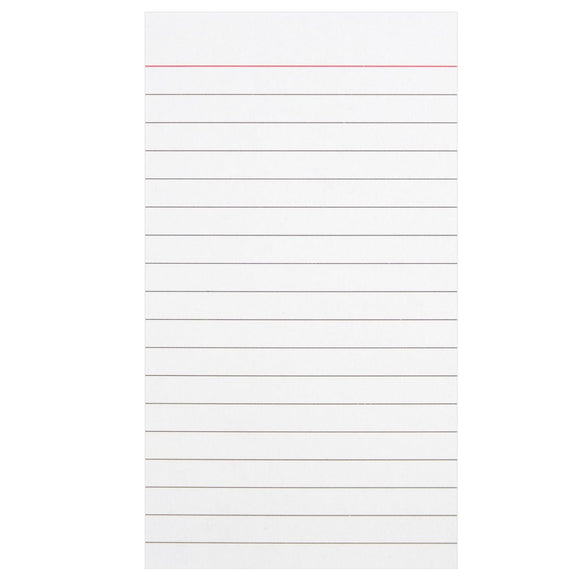 Vertically Ruled Index Cards, Daily Checklist (3 x 5 In, 300 Pack)