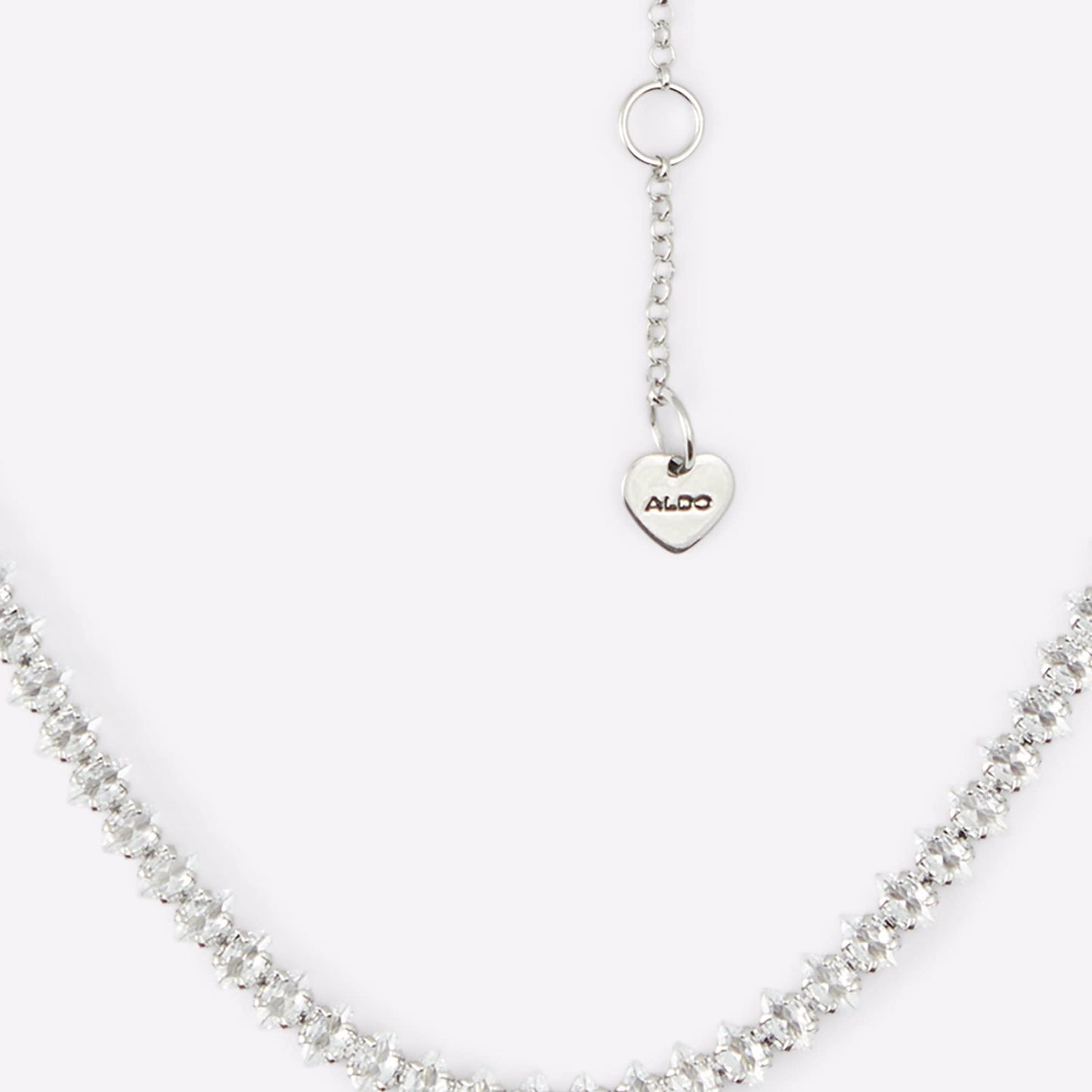 Aldo Women's Gaventariel Chain Necklace, Silver, Standard