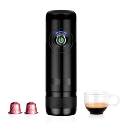 IMONS Portable Espresso Machine,Self-heating Automatic Capsule Coffee Maker Use Nespresso and L'OR original capsules, Suit for Travel, Outdoor, Home and Office