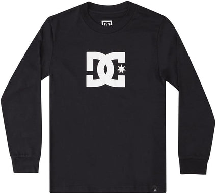 DC Boy's DC Star - Long Sleeve T-Shirt for Boys T-Shirt