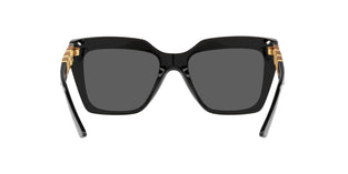 Versace Woman Sunglasses Black Frame, Dark Grey Lenses, 56MM