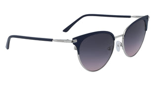 Calvin Klein Women's Sunglasses Cateye, Ck American Essentials - Satin Navy